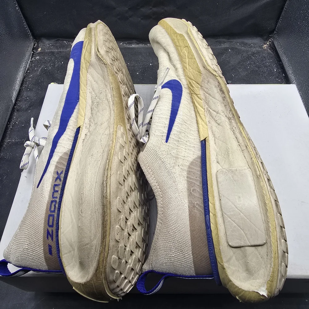 Nike Beige and Blue‎ Athletic Shoes